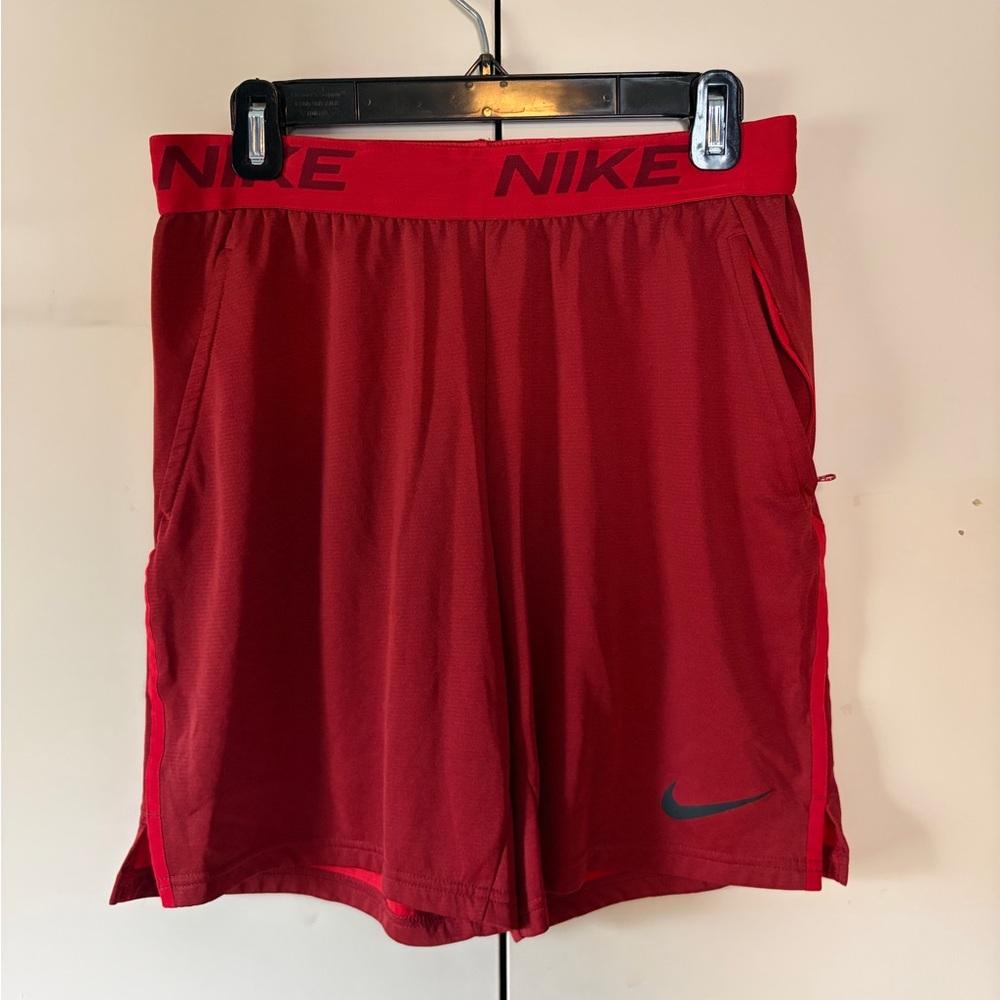 Men’s Nike Red Athletic Shorts - SIZE MEDIUM